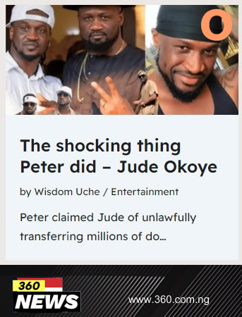 The Shocking thing Peter Did - Jude Okoye