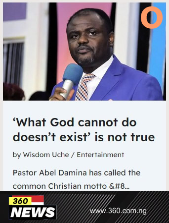 ‘What God cannot do doesn’t exist’ is not true