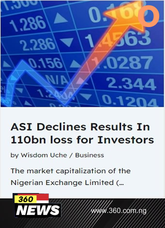 ASI Declines Results In 110bn loss for Investors