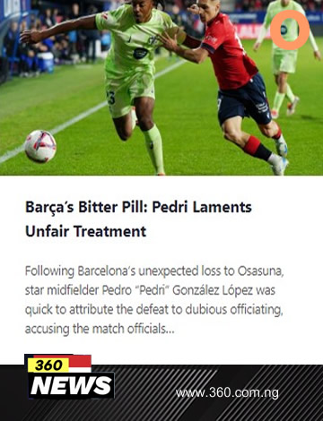 Barça’s Bitter Pill: Pedri Laments Unfair Treatment