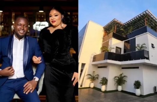 Actress Bimbo and husband Reveals their new mansion