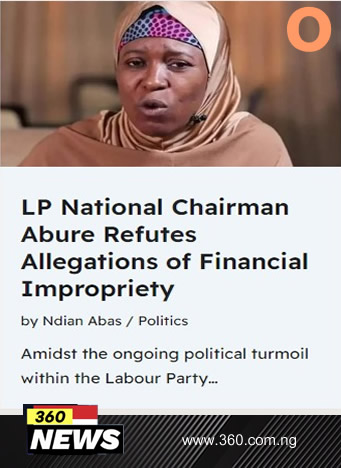 LP National Chairman Abure Refutes Allegations of Financial Impropriety