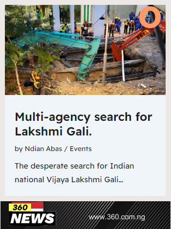 Multi-agency search for Lakshmi Gali.