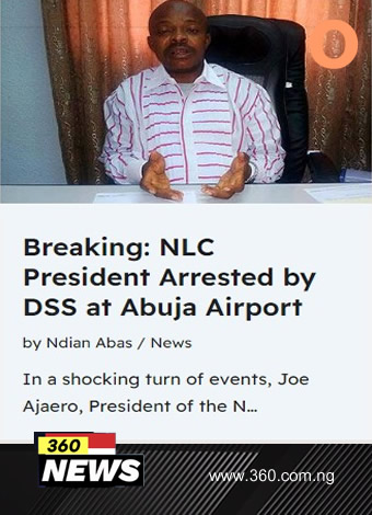 Breaking: NLC President Arrested by DSS at Abuja Airport