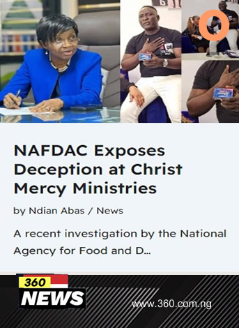 NAFDAC Exposes Deception at Christ Mercy Ministries