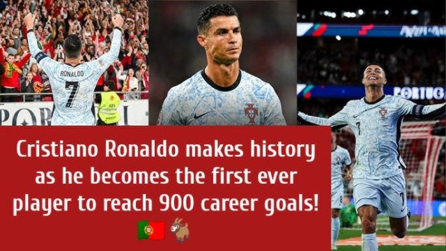 The King of Football game: Cristiano Ronaldo scores 900 goals