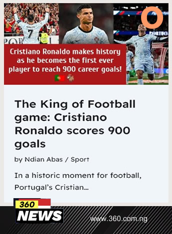 The King of Football game: Christiano Ronaldo scores 900 goals