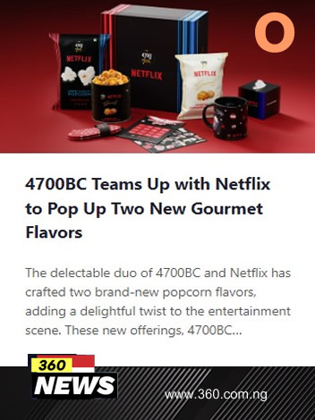 4700BC Teams Up with Netflix to Pop Up Two New Gourmet Flavors