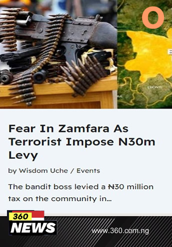 Fear In Zamfara As Terrorist Impose N30m Levy