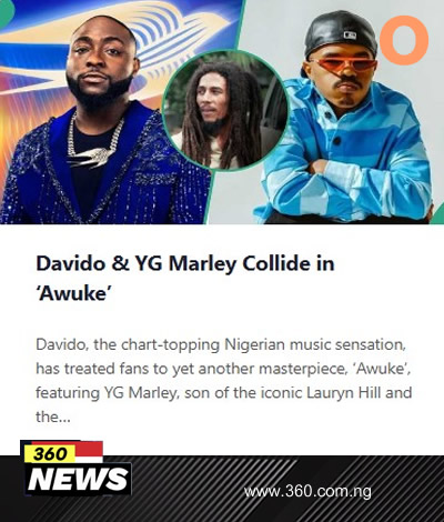 Davido & YG Marley Collide in ‘Awuke’