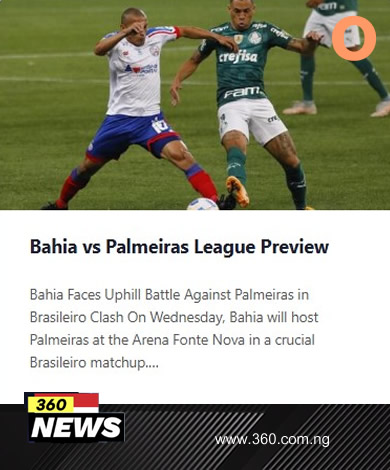 Bahia vs Palmeiras League Preview