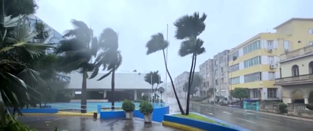 Cuba power grid collapsed by Hurricane Rafael