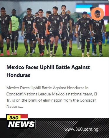 Mexico Faces Uphill Battle Against Honduras