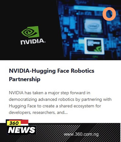 NVIDIA-Hugging Face Robotics Partnership