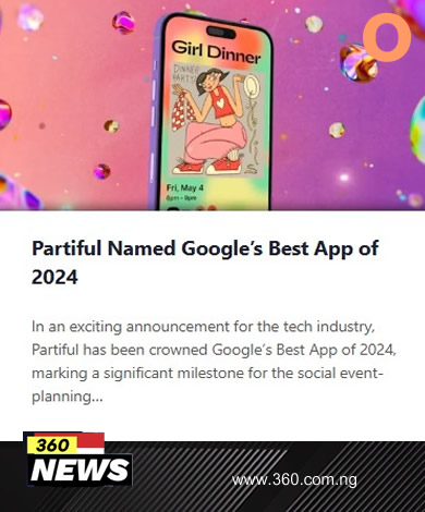 Partiful Named Google’s Best App of 2024