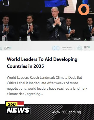 World Leaders To Aid Developing Countries in 2035