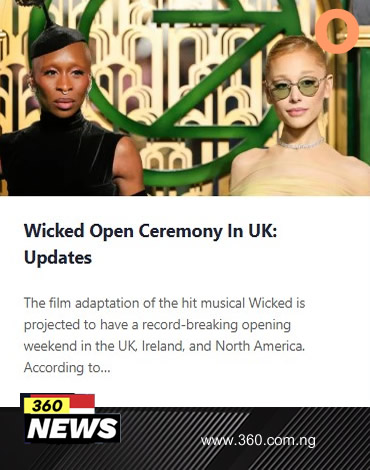 Wicked Open Ceremony In UK: Updates