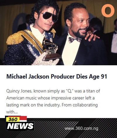 Michael Jackson Producer Dies Age 91