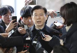 "Acting Leader of South Korea Accepts Resignation of Presidential Security Chief