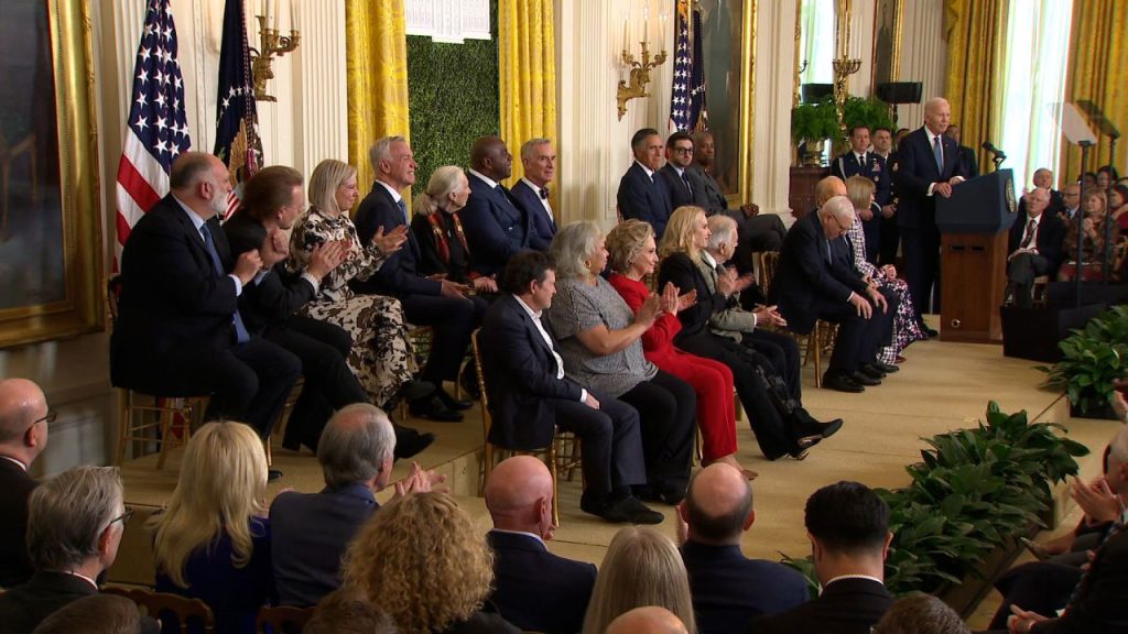 Biden honors Hillary Clinton and Michael J. Fox with Presidential Medal of Freedom